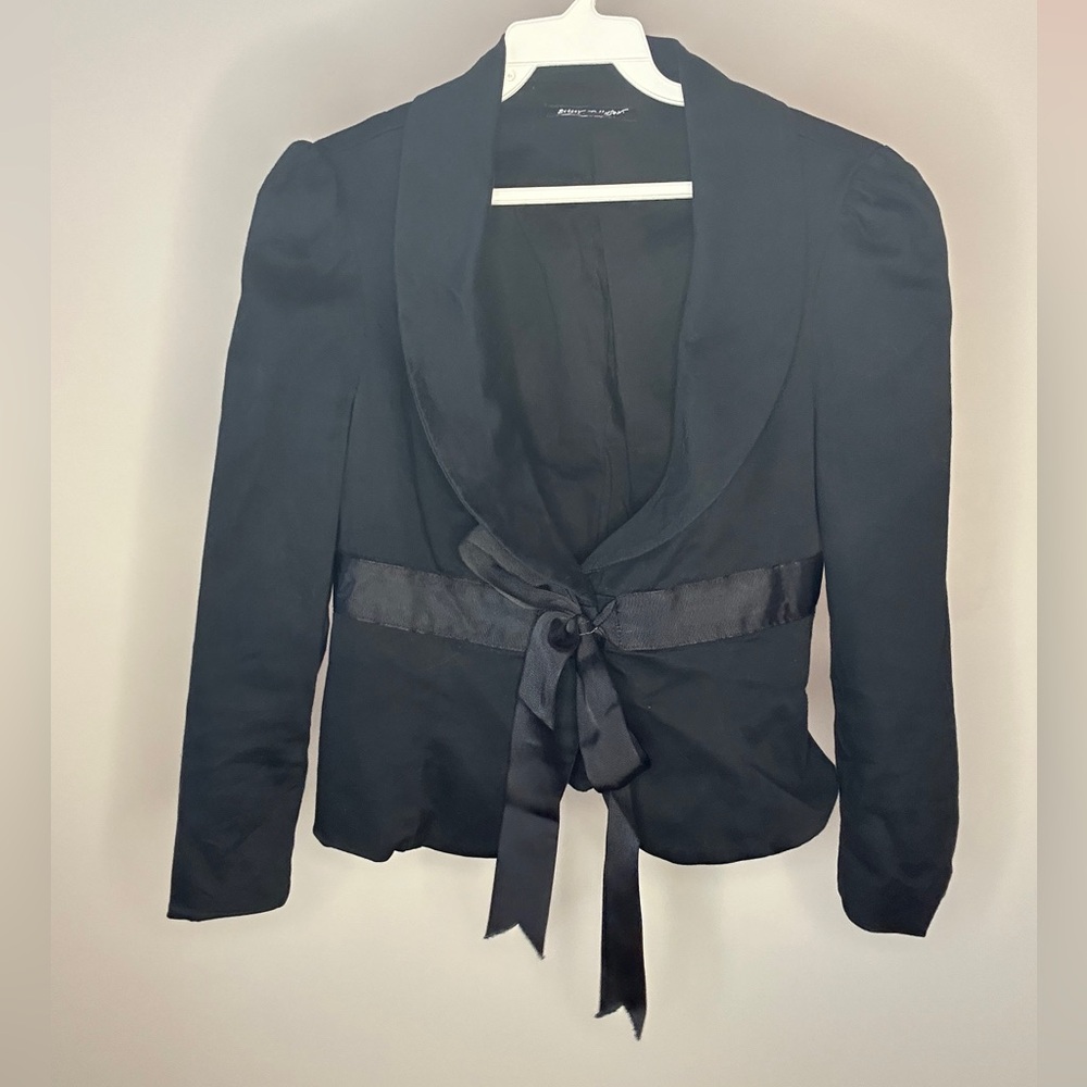 Betsey Johnson vintage stretch cotton blazer